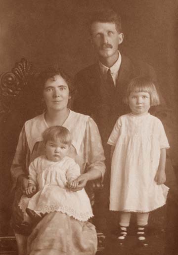 Lionel Monypenny and Family