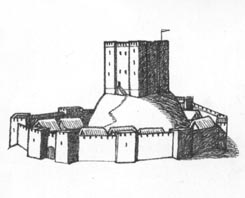 Castle with Curtain Wall