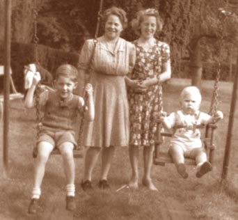 Geoff, Ivy, Margaret, son.