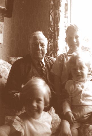 Walter and grandchildren