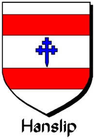 Arms of Hanslip