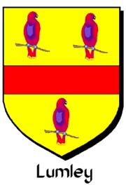 Armorial bearings of Lumley