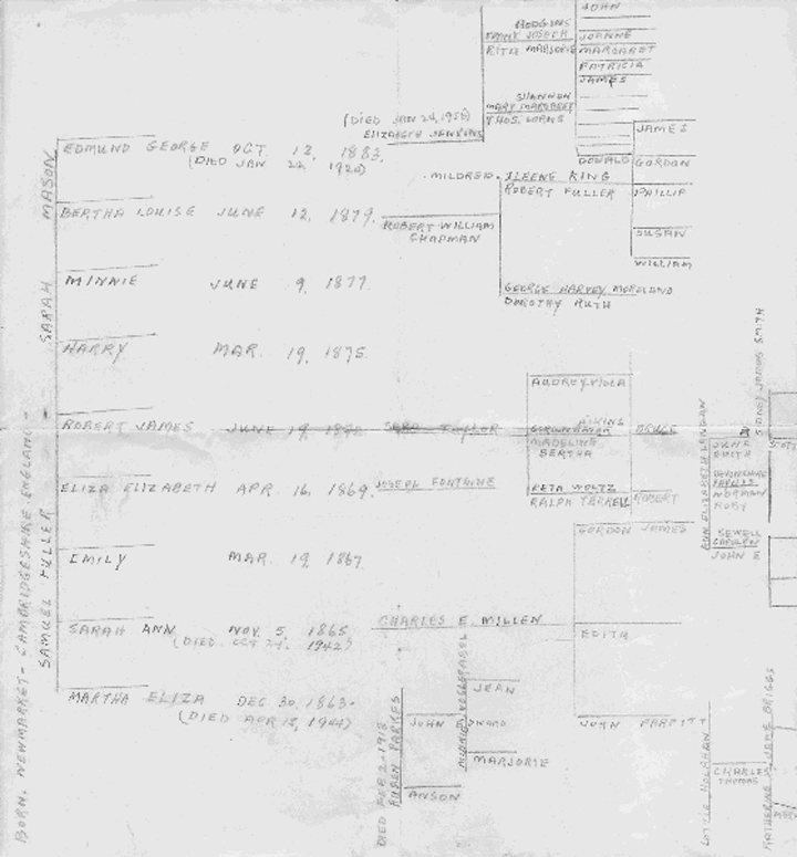 Millen Family Tree