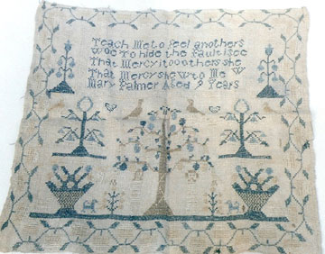 Mary Palmer's Sampler, 1831