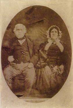 Mark Palmer and Jane Richardson ca. 1865