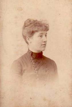 Emma Maria Newdick ca. 1885