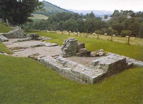 Remains of a Roman Fort