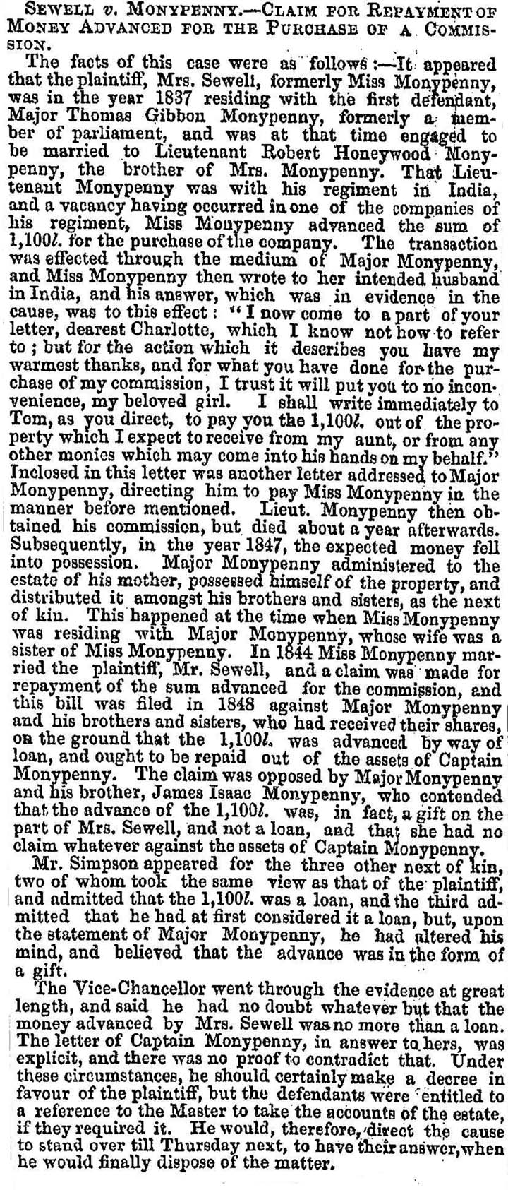 Daily News, London, Tues. Mar. 23, 1852