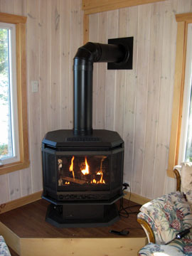 propane heater fireplace