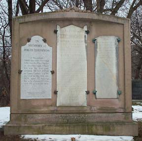 Thomson's Cemetery Memorial at St. Andrew's, Scarborough.