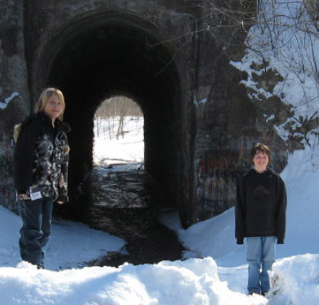 Tunnel in Winter